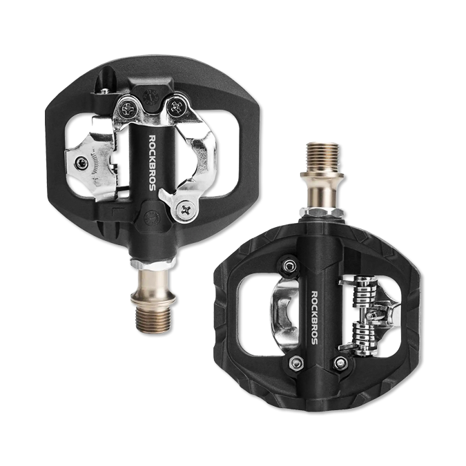 RockBros® Dual Platform Clipless Pedals | MTB - Solomons Cycles