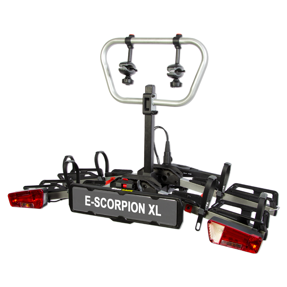 BuzzRackÂ® e-Scorpion XLâ¢ | Towbar Locking 2 Bike Carrier - Solomons Cycles