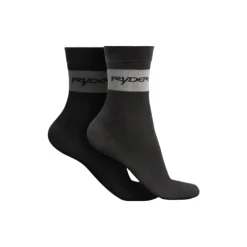 Ryder Cycling Socks Grey & Black