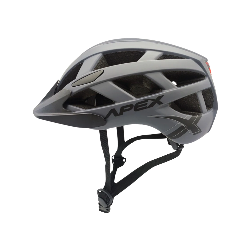 Apex Atom Adult Cycling Helmet Grey
