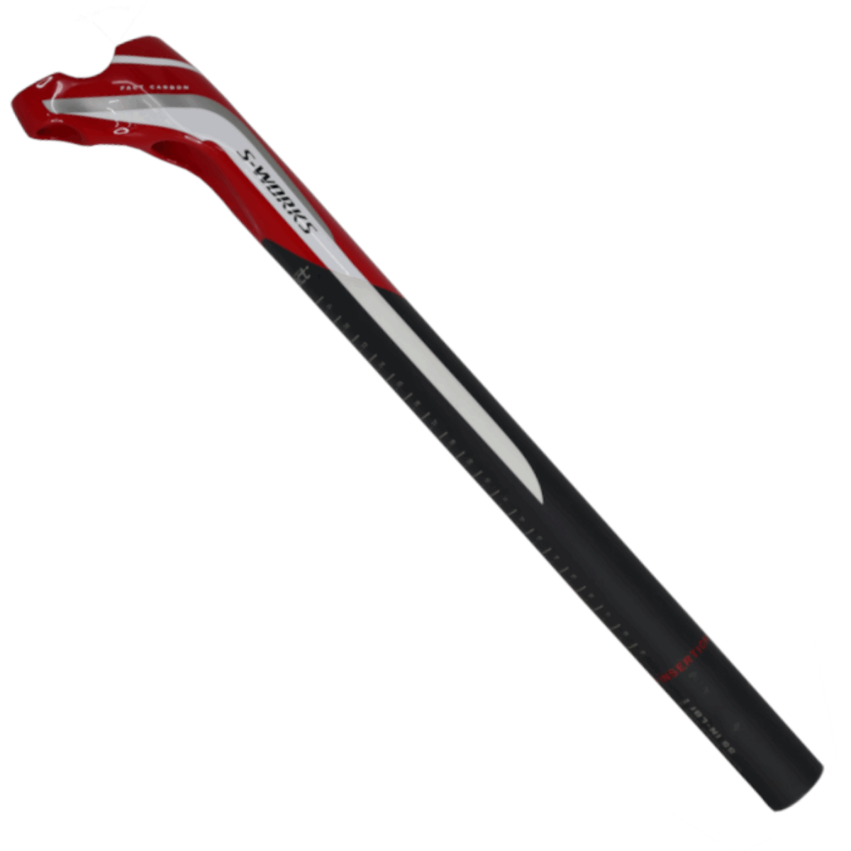 スペシャライズド　S-WORKS CARBON POST 27.2×350×20 Carbon-Red-Spz-Post-1-