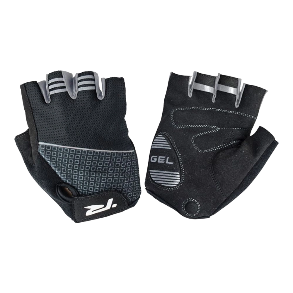 Ryder Aero Gel 2.0 Short Finger Cycling Gloves - Black