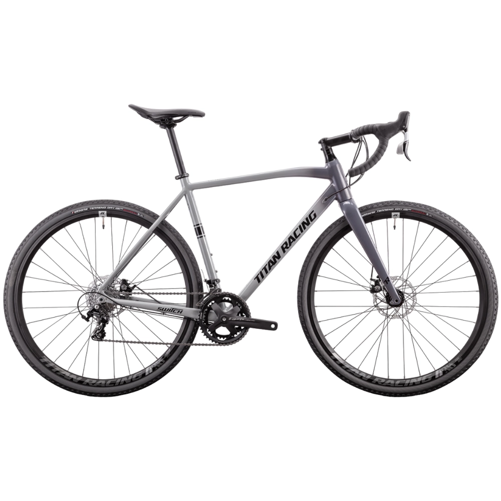 Titan Switch Expert Gravel | 700c Alloy X6 Gravel Frame Road Bike