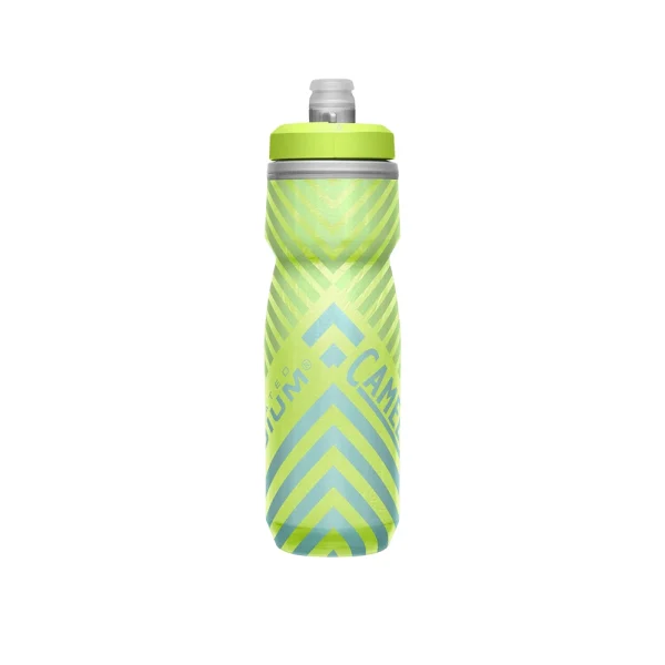 CamelBak Podium Chill 24oz Lime & Blue Stripe