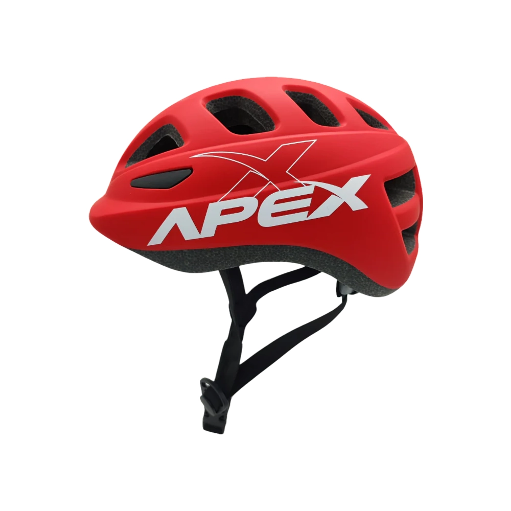 Apex Atom Junior Cycling Helmet Red