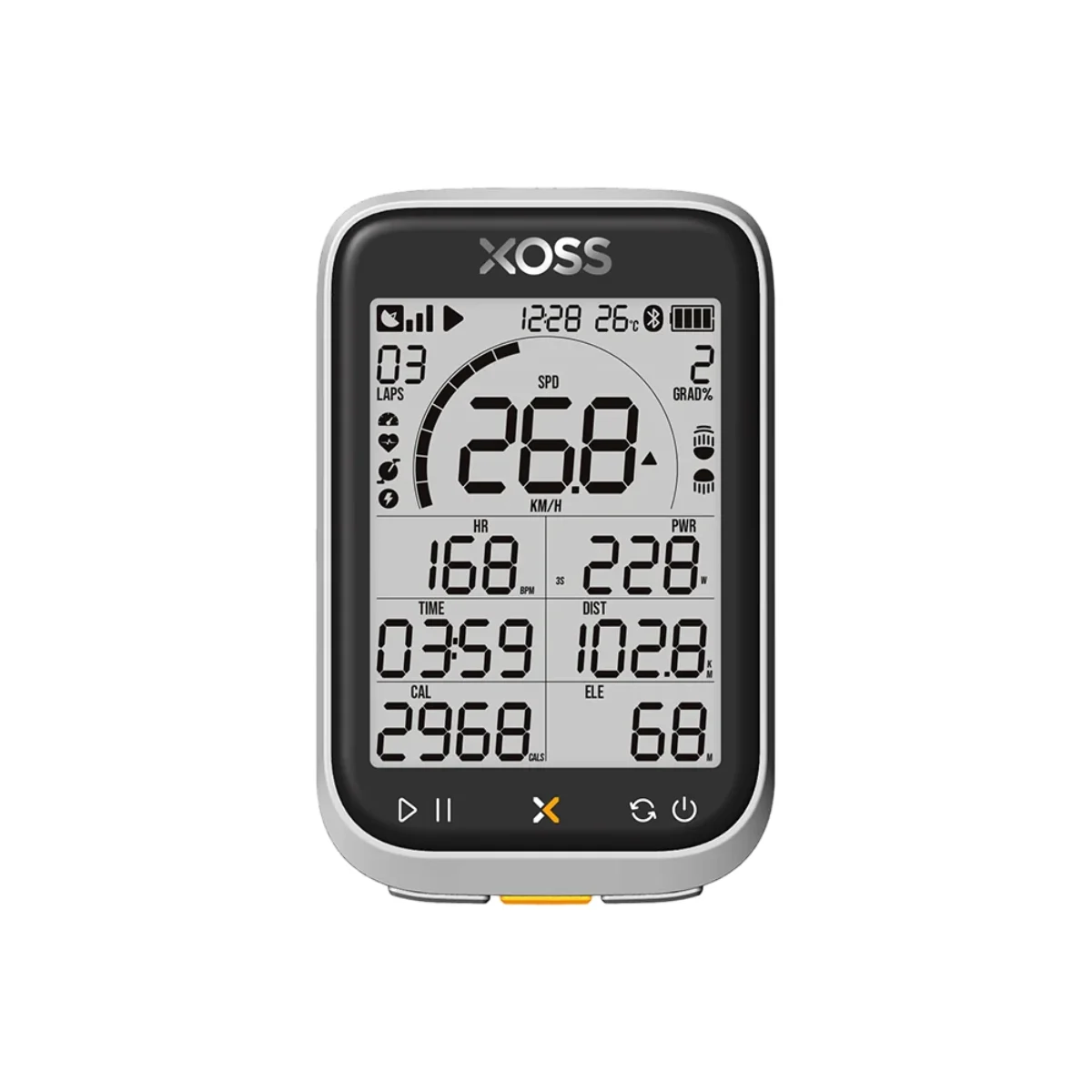 XOSS G+ v3 GPS Bike Computer - Solomons Cycles