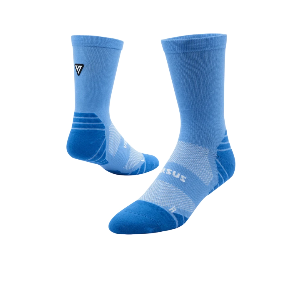 Versus Classic Blue Active Crew Tab Socks