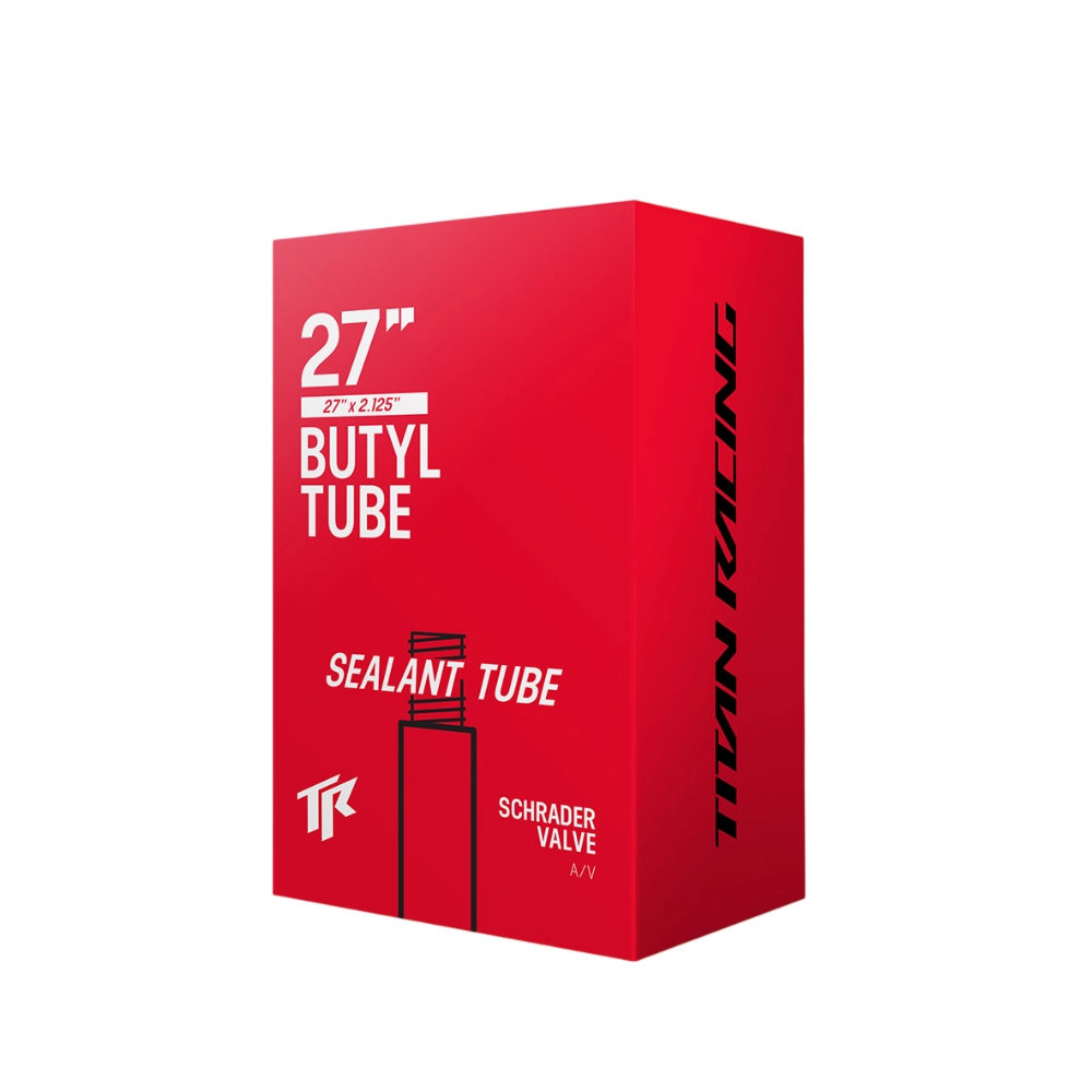 Titan Shrader MTB Sealant Tube 27.5X2.125 AV